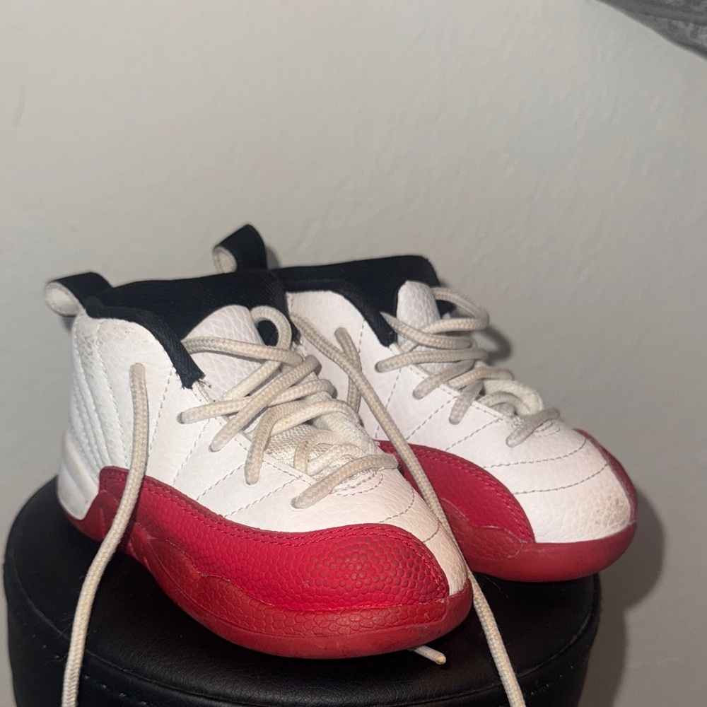 Kids Red and White jordan Sneakers